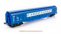 5027 Heljan IWB Cargowaggon number 33 80 279 7 664 in Slate Blue livery